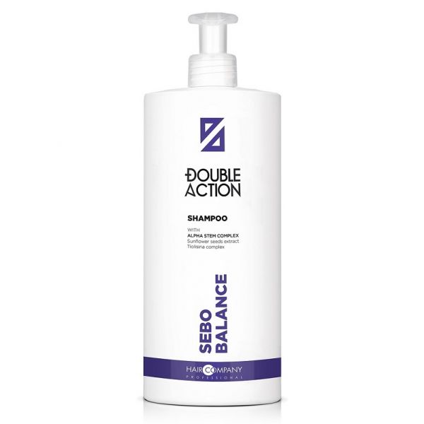 Shampoo regulating the work of the sebaceous glands Sebo Balance DOUBLE ACTION Hair Company 1000 ml